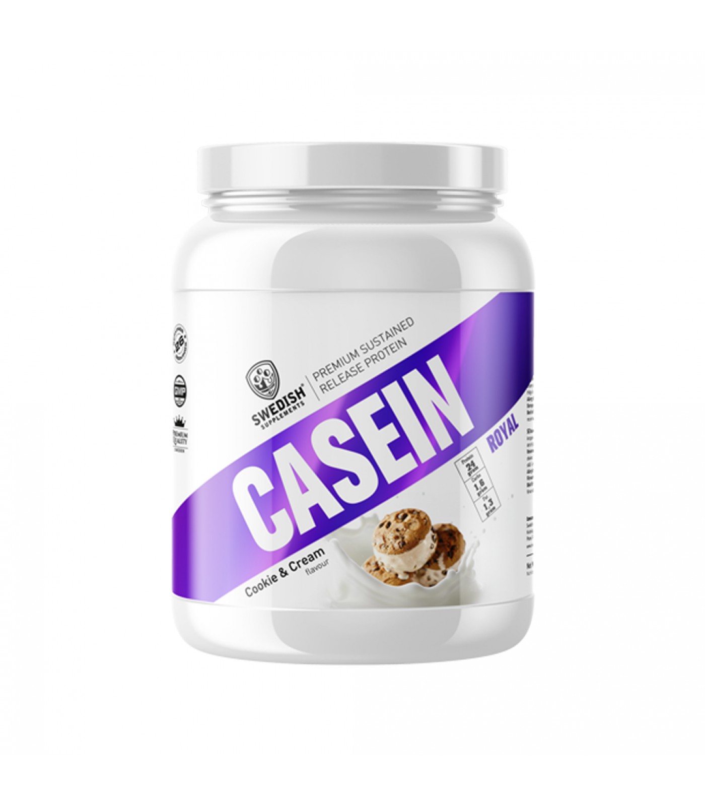 SWEDISH Supplements Casein Royal / 900g